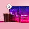 regenboogstof - chocolade