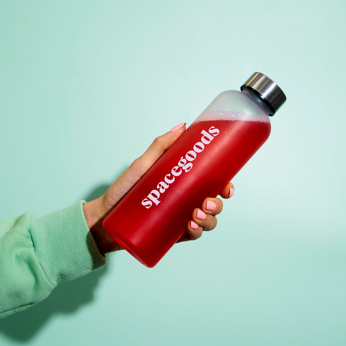 frosted fuel bottle