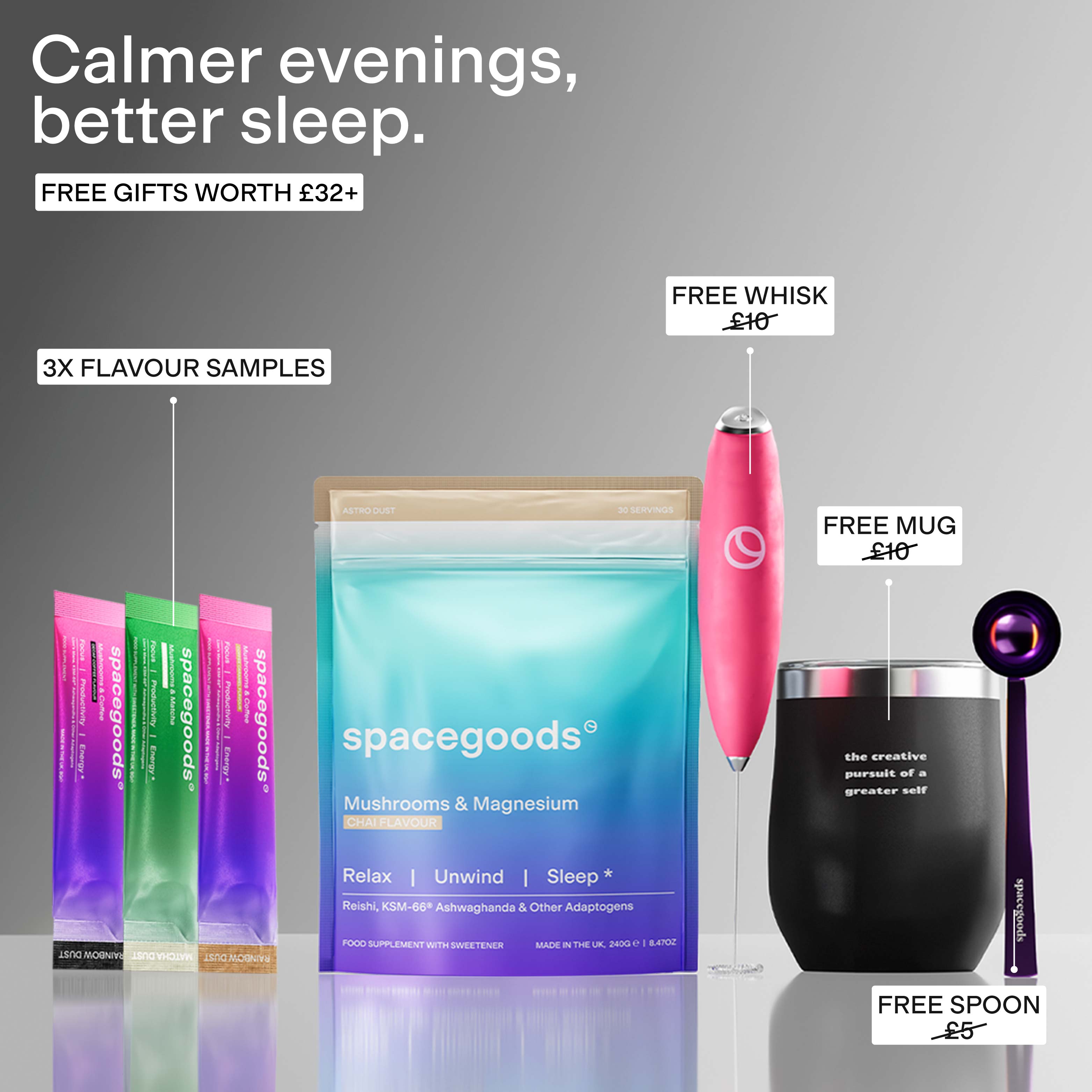 Astro Dust – Starter Kit | Natural Calm & Sleep Support | Spacegoods