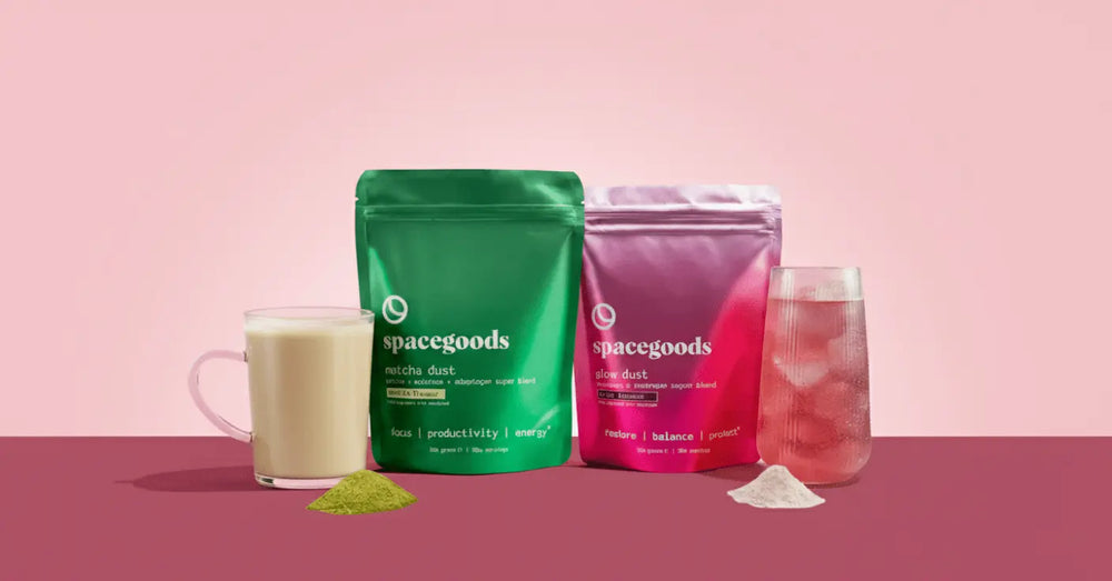 glow dust + matcha | Spacegoods